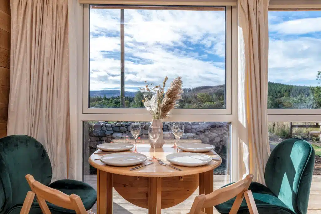 Forest View Cabin near Ballater